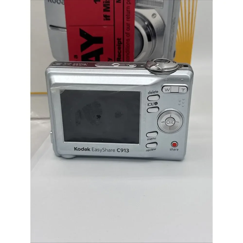 Kodak EasyShare C913 9.2MP 3X Zoom Compact Digital Camera 2008